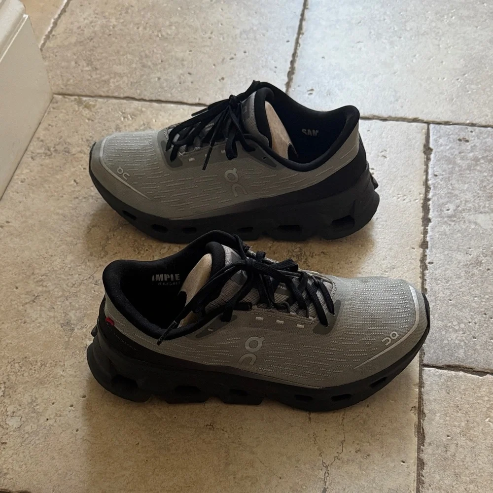On Running Spark” Charcoal and Ash Sneakers - Picture 6 of 8